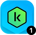 Logo Kaspersky 1 usuário